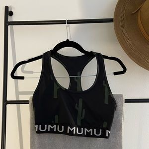 Show Me Your Mumu cactus sports bra size small